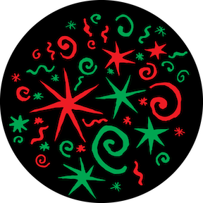 Party Time Green and Red