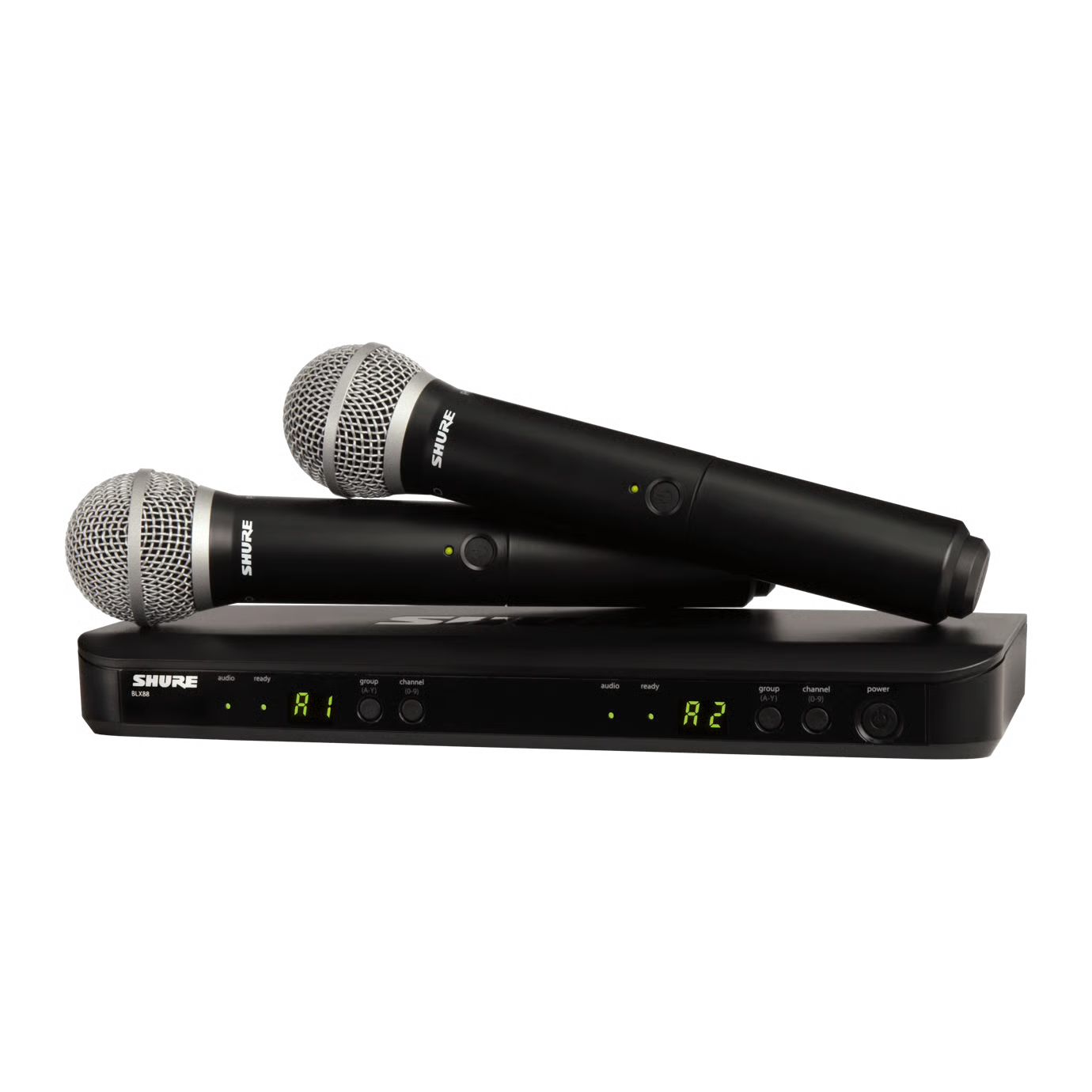 BLX288/PG58 Wireless Dual Vocal System with two PG58 Handheld Transmitters