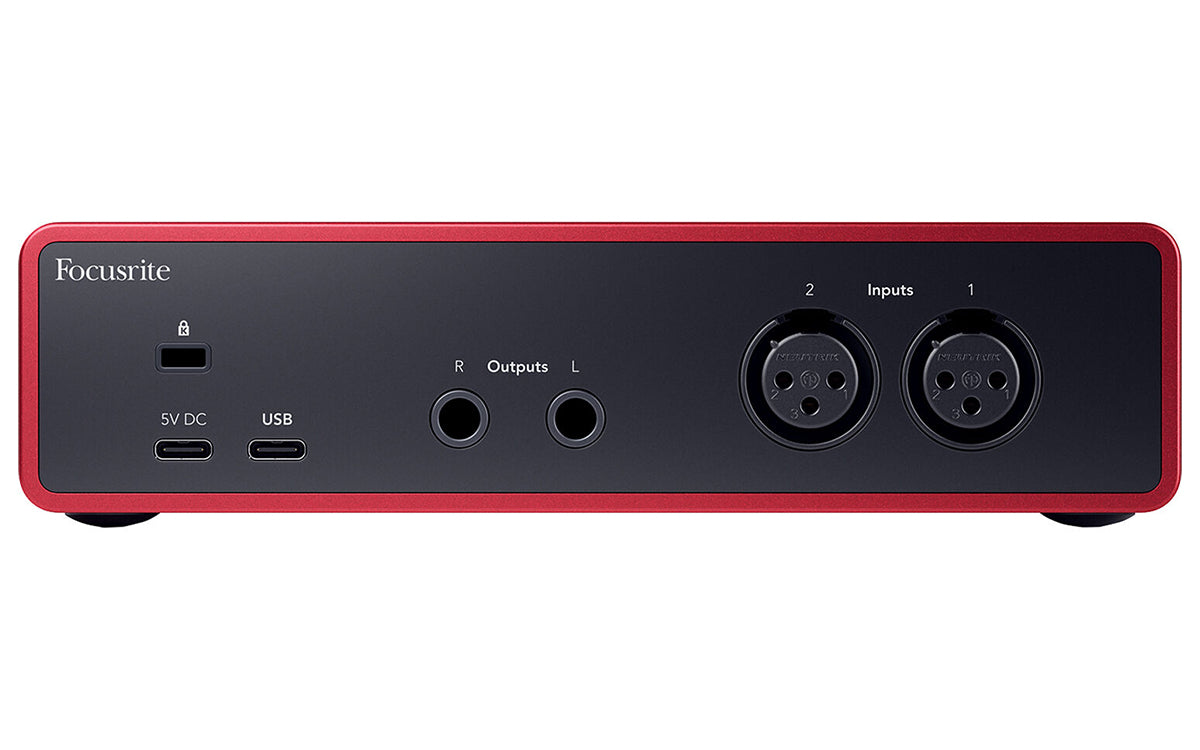 Scarlett 2i2 4th Gen USB-C Audio Interface