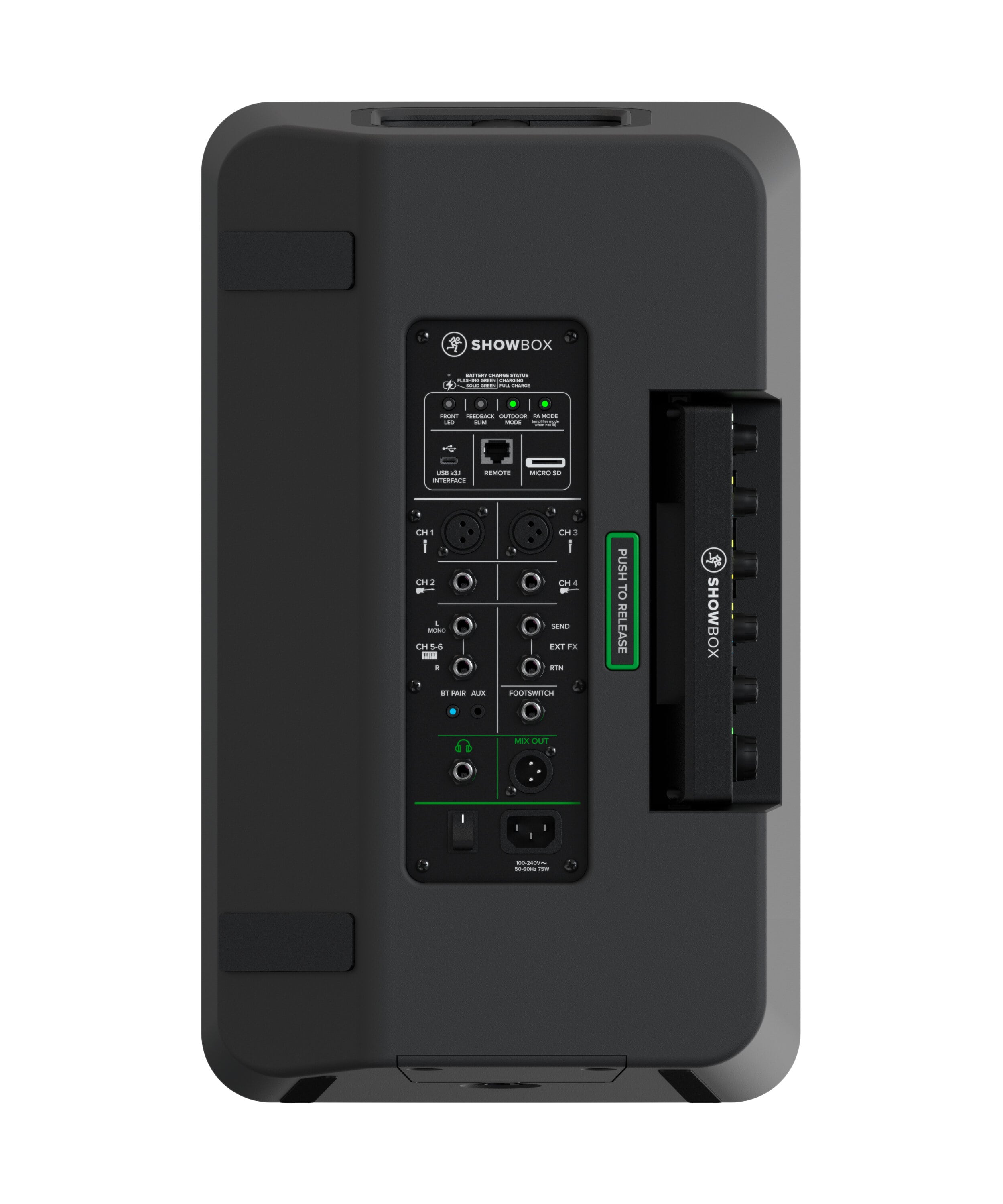 ShowBox Battery Powered Performance Rig w/ Mix Control