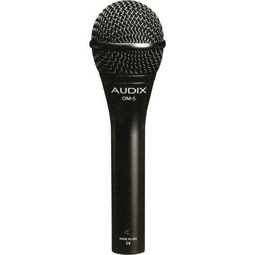 Audix OM5 Professional Dynamic Vocal Mic (w/Clip & Pouch)