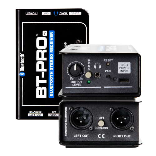 BT-Pro V2 - Stereo Bluetooth Direct Box