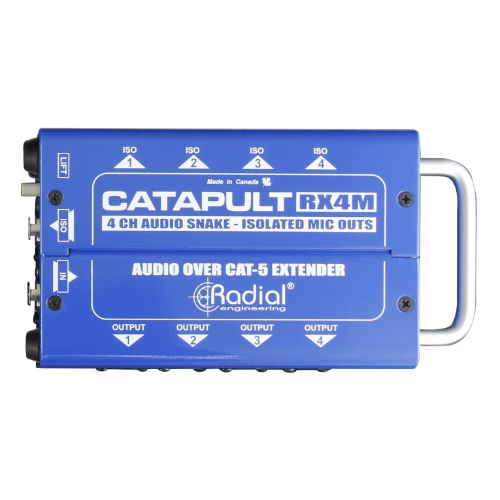 Catapult RX4M - Cat 5 Analog Snake
