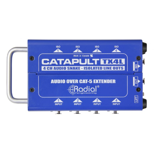 Catapult TX4L - Cat 5 Analog Snake