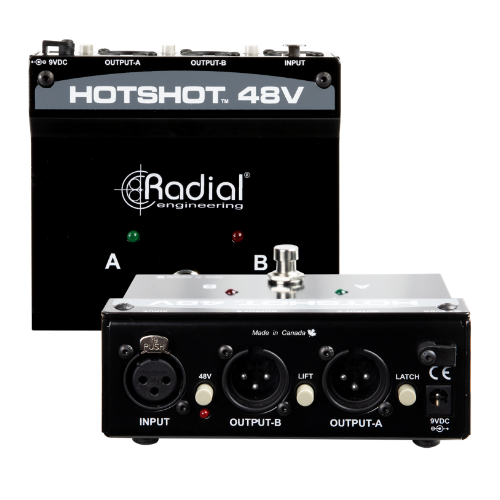 HotShot 48V - Condenser Microphone Switcher