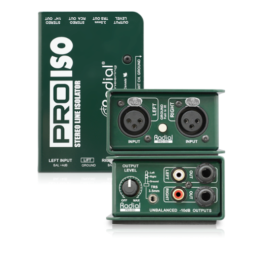 Pro-Iso - Stereo converter/Isolator