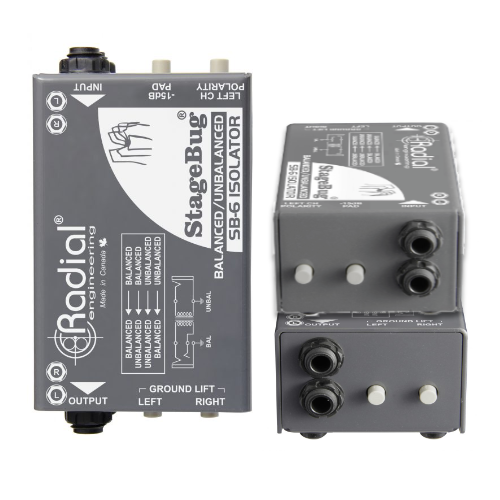 StageBug SB-6 - Stereo Isolator