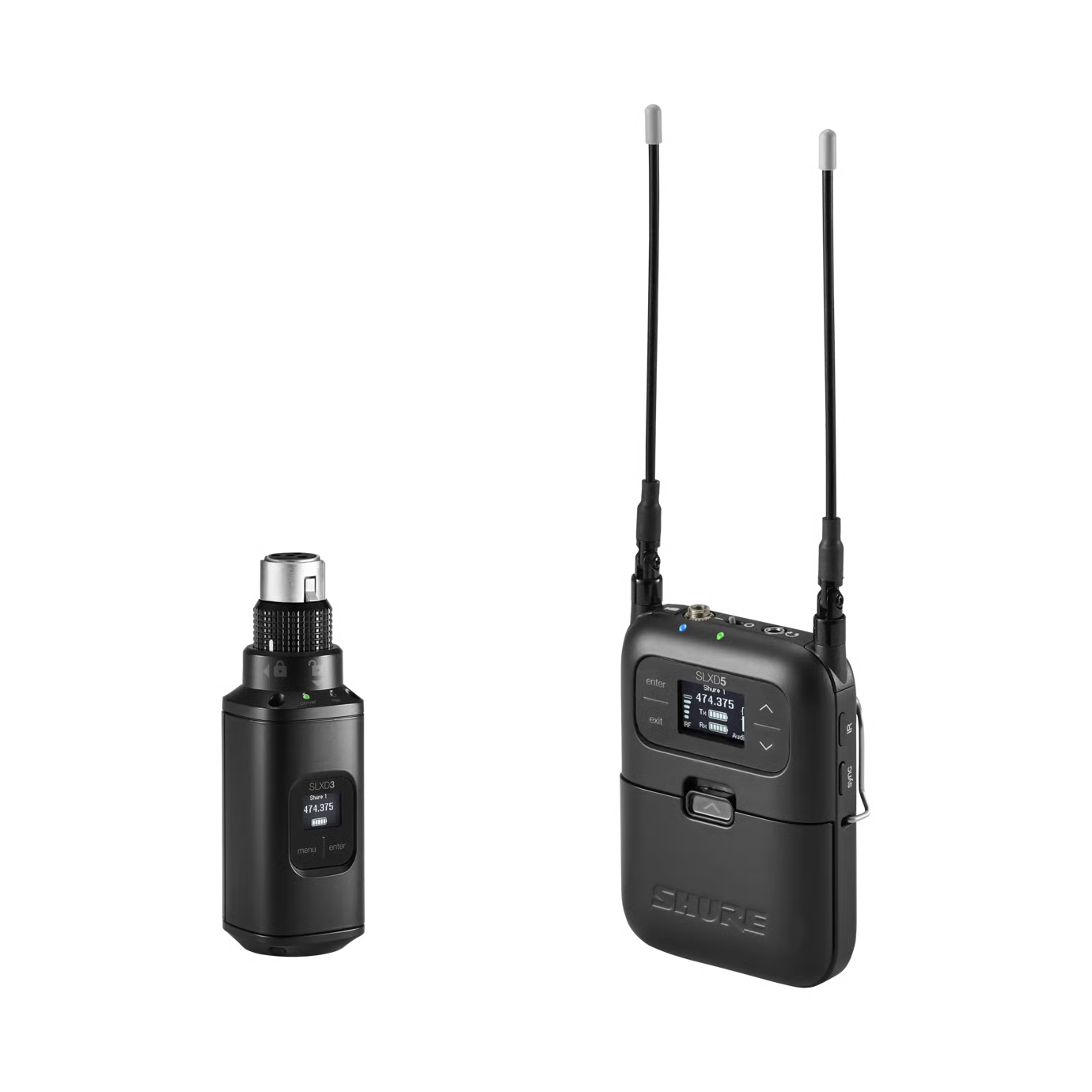 SLXD35 Portable Wireless System With Plug-On Transmitter