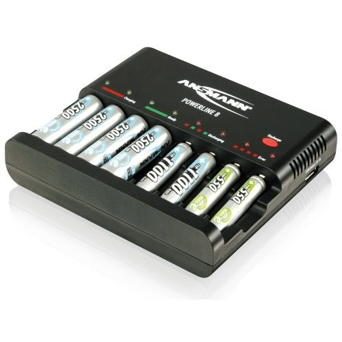 Powerline 8 AA/AAA Battery Charger