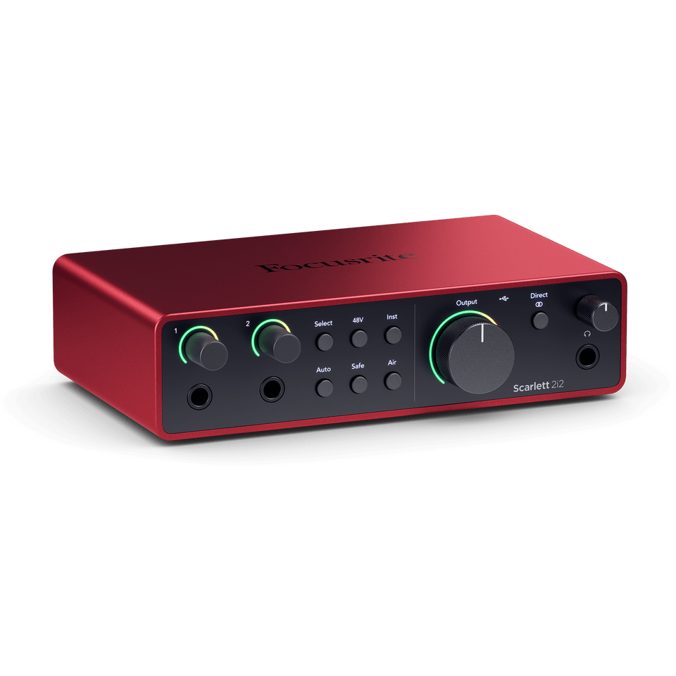 Scarlett 2i2 4th Gen USB-C Audio Interface