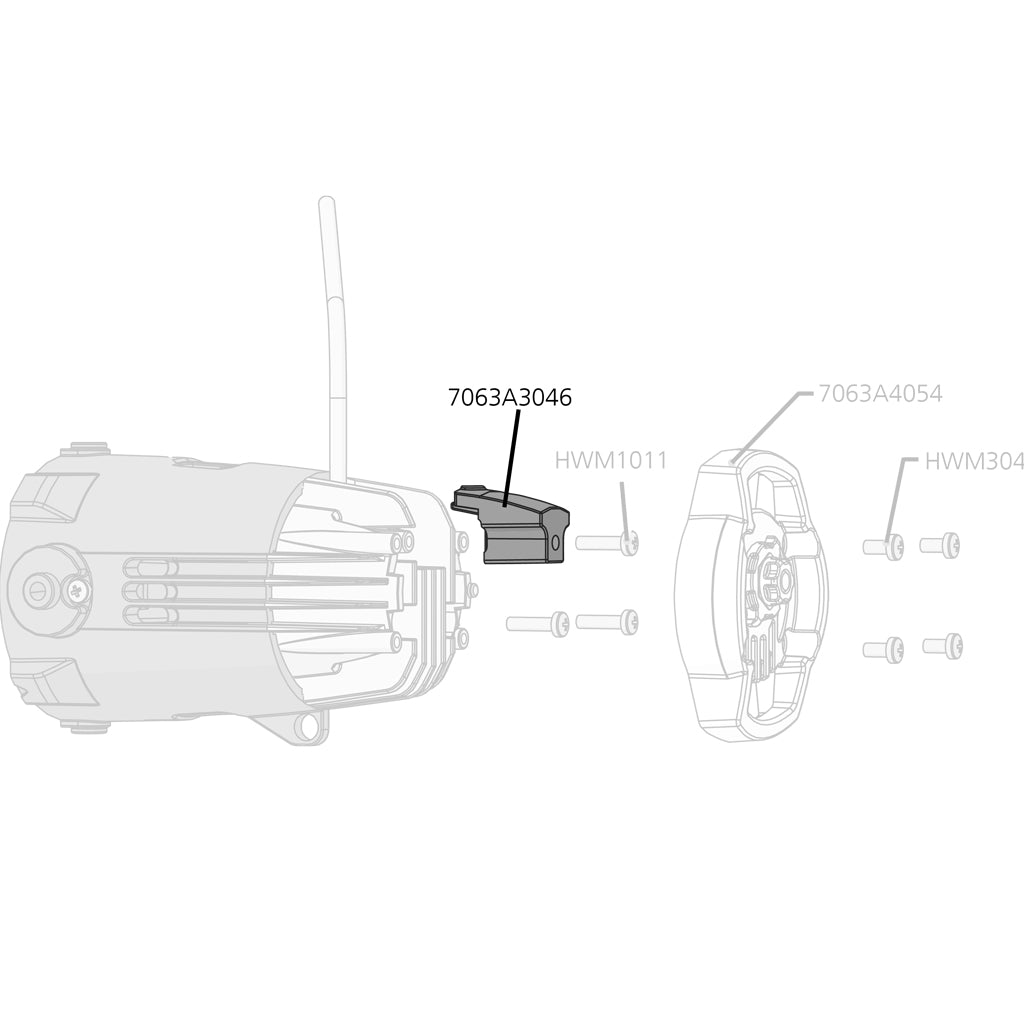 ETC - LED Strain Relief, Black