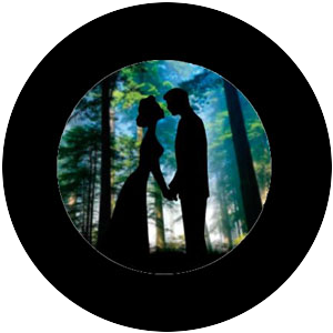 Kiss Silhouette In Colo