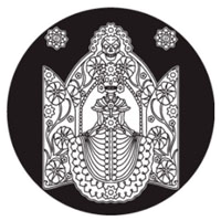 Day of the Dead Tribal Woman