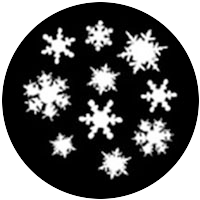 Rosco Gobo - Snowflakes 3