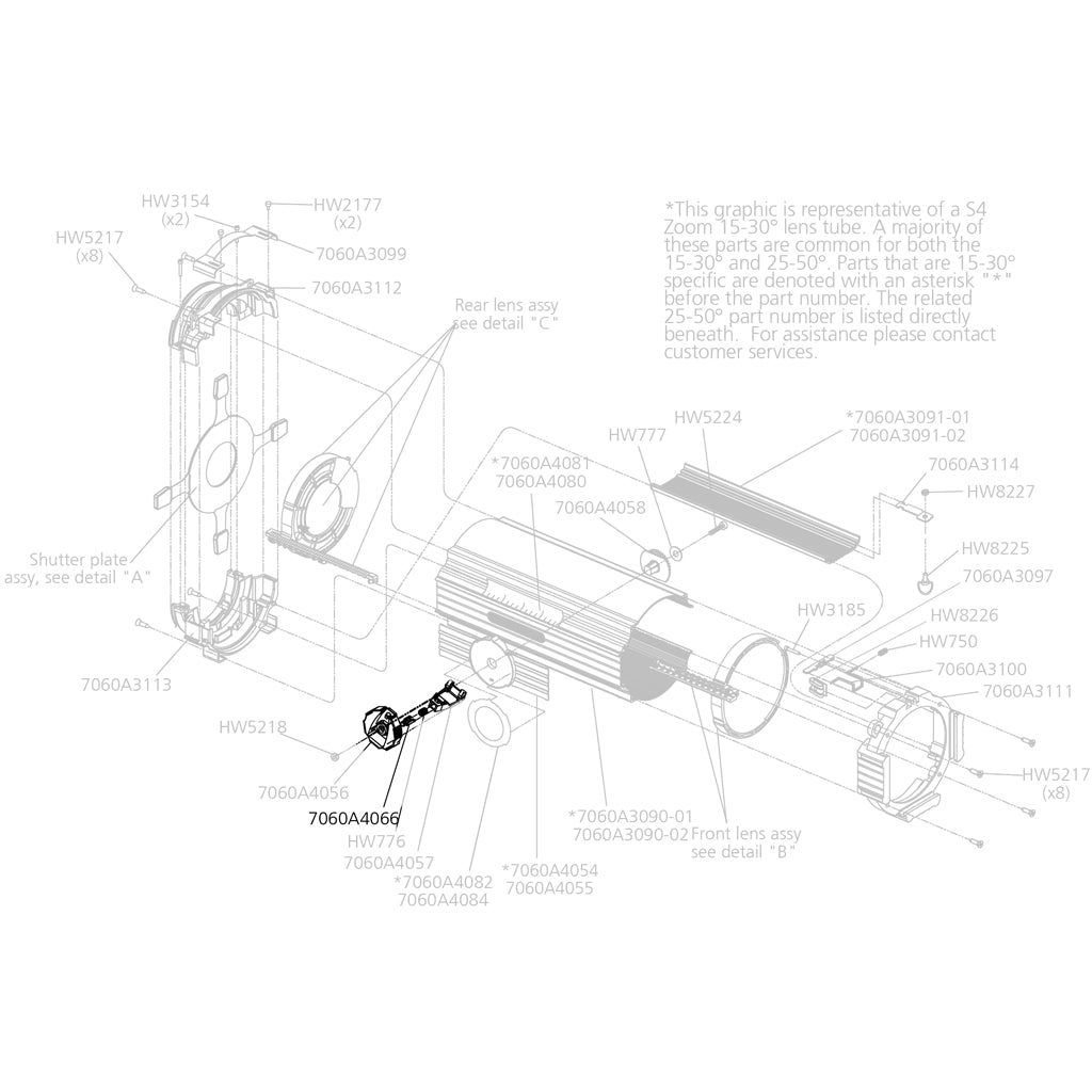 ETC - CAM Lever Push Button