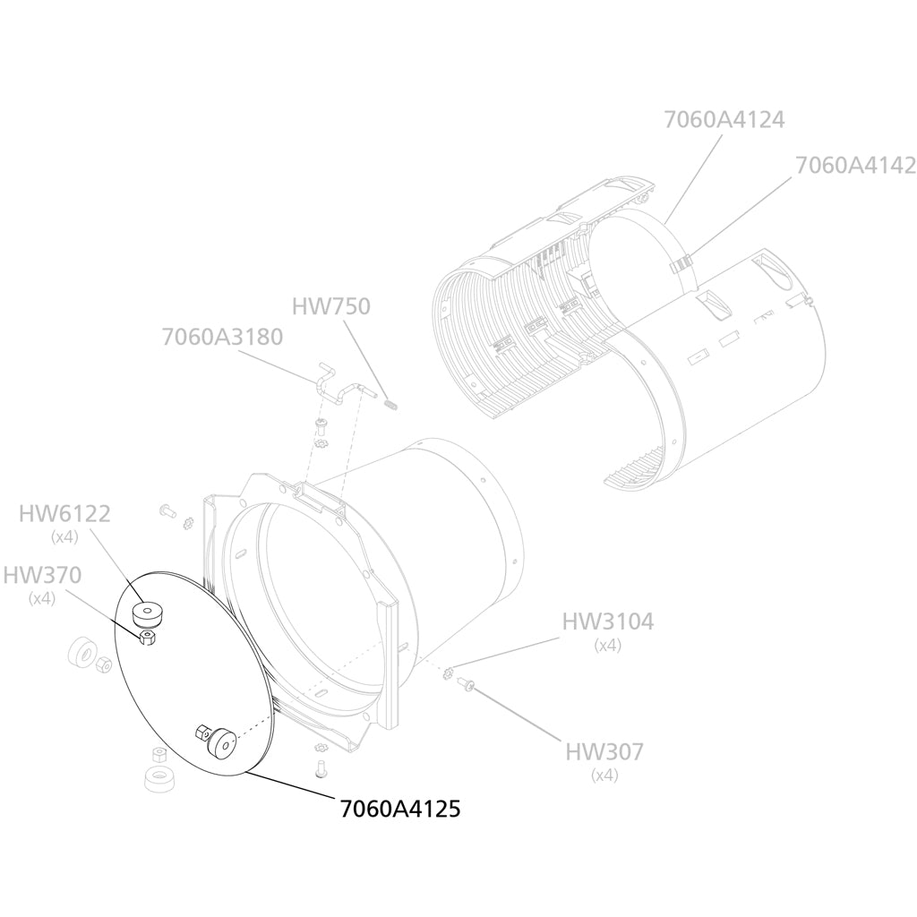 14° Lens, Front
