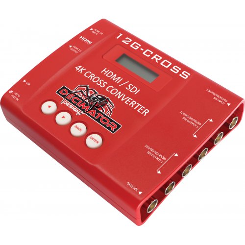 erplain_file_id:1661739 - Decimator 12G-CROSS HDMI/SDI 4K Cross Converter