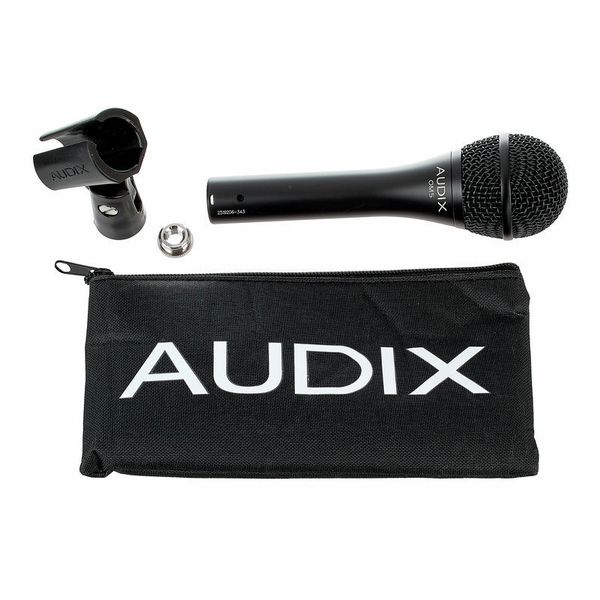 Audix OM5 Professional Dynamic Vocal Mic (w/Clip & Pouch)