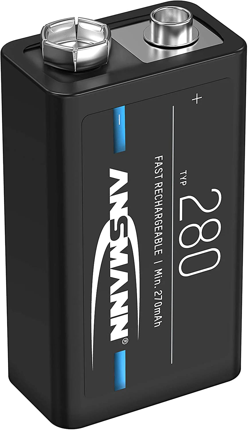 280+ 9V Rechargeable Battery - 2 pack