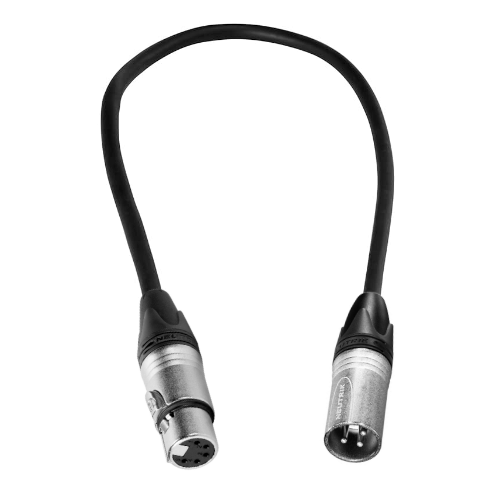 BRTB Xcalibur 5-Pin to 3-Pin DMX Cable with Neutrik Connectors