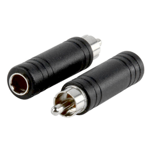 BRTB RCA-M to 1/4" TS-F Adapter