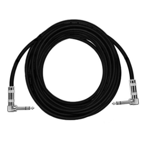 BRTB Artist Standard TRS-M Patch Cable with right angle connectors