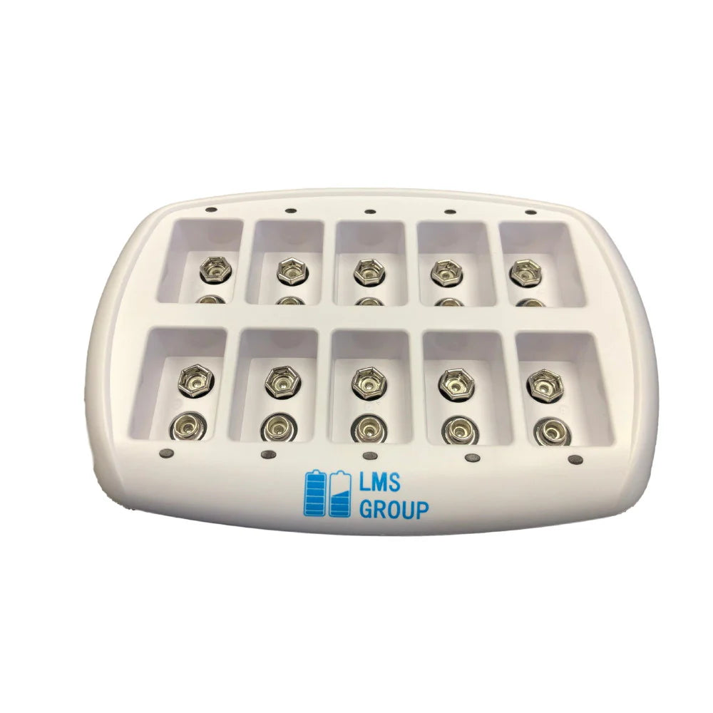 10-bay 9V Charger 75mA
