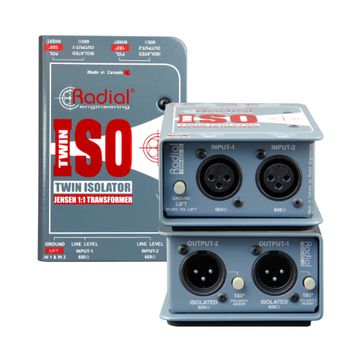 Twin-Iso - Line Level Isolator