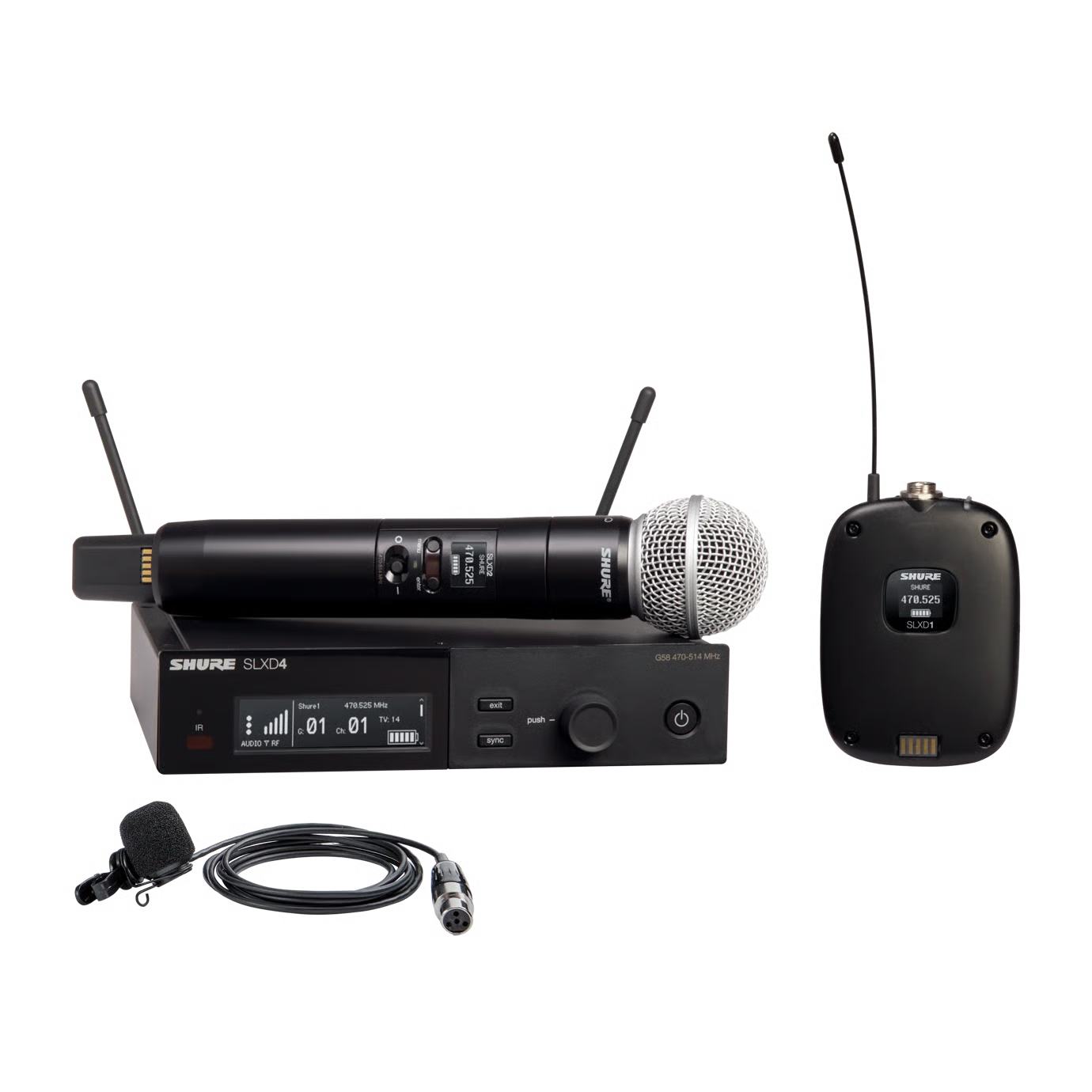 Shure SLXD124/85 Wireless Combo System