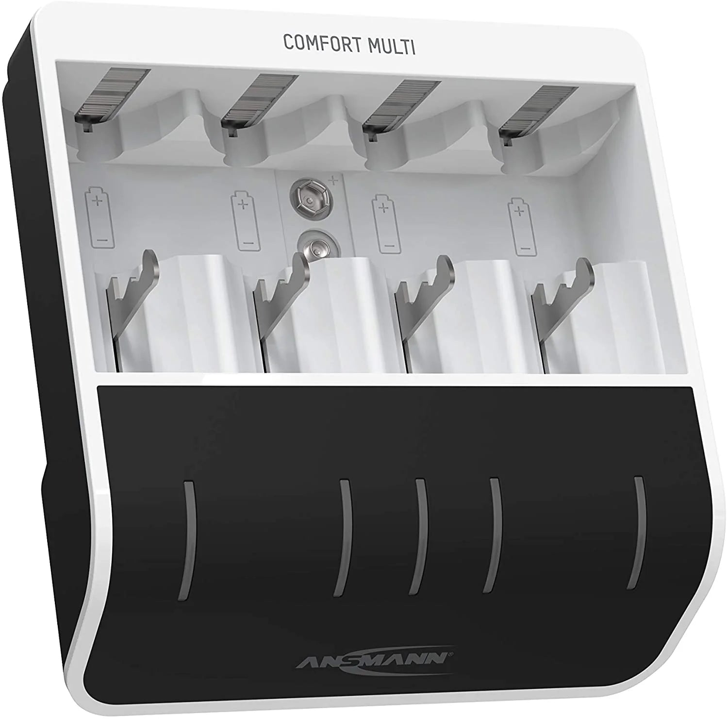 Comfort Charger Multi for 4 AA / AAA / C / D / and one 9V