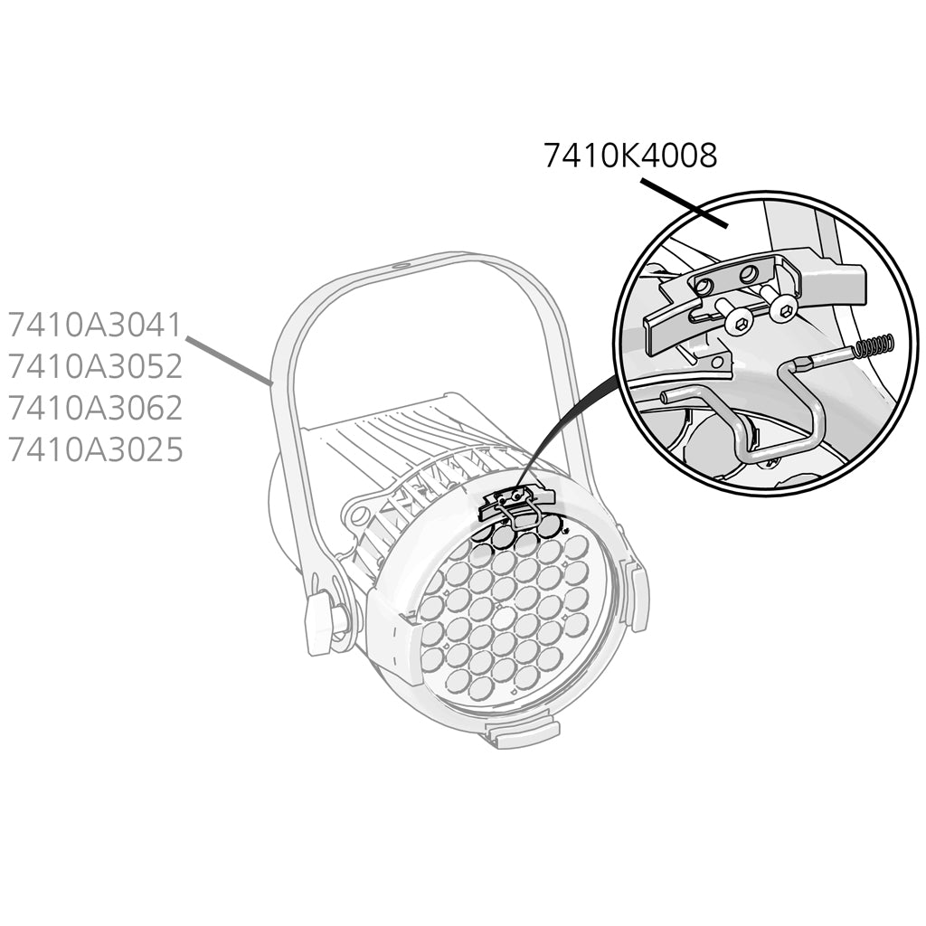 GEL CLIP REPLACEMENT KIT (Black)