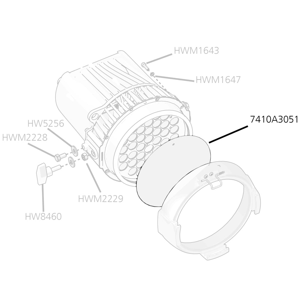 D40XT Accessory Ring, Black