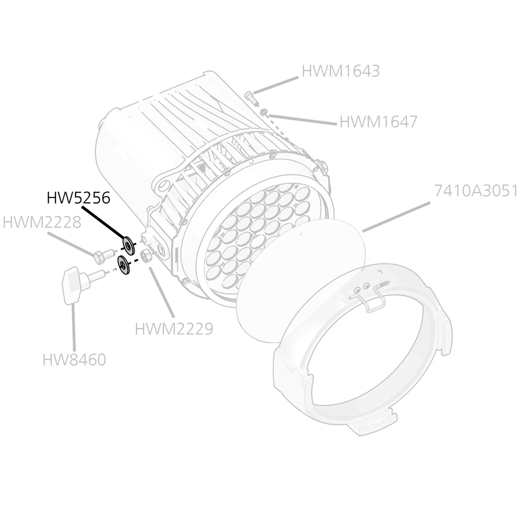 T Handle Washer