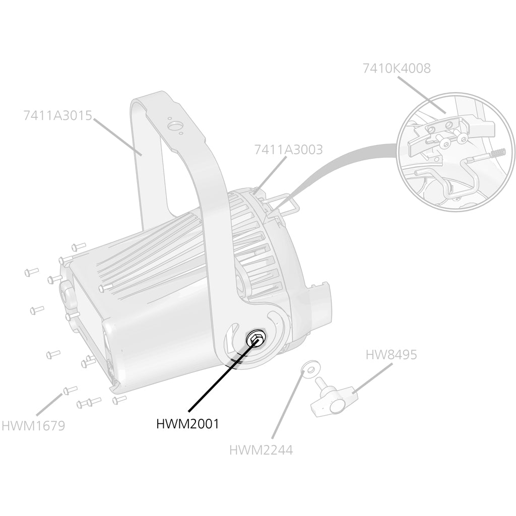 Bold, M6 1.0 14MM HEX SS