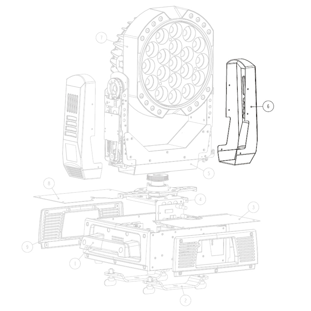 Cover Yoke Arm