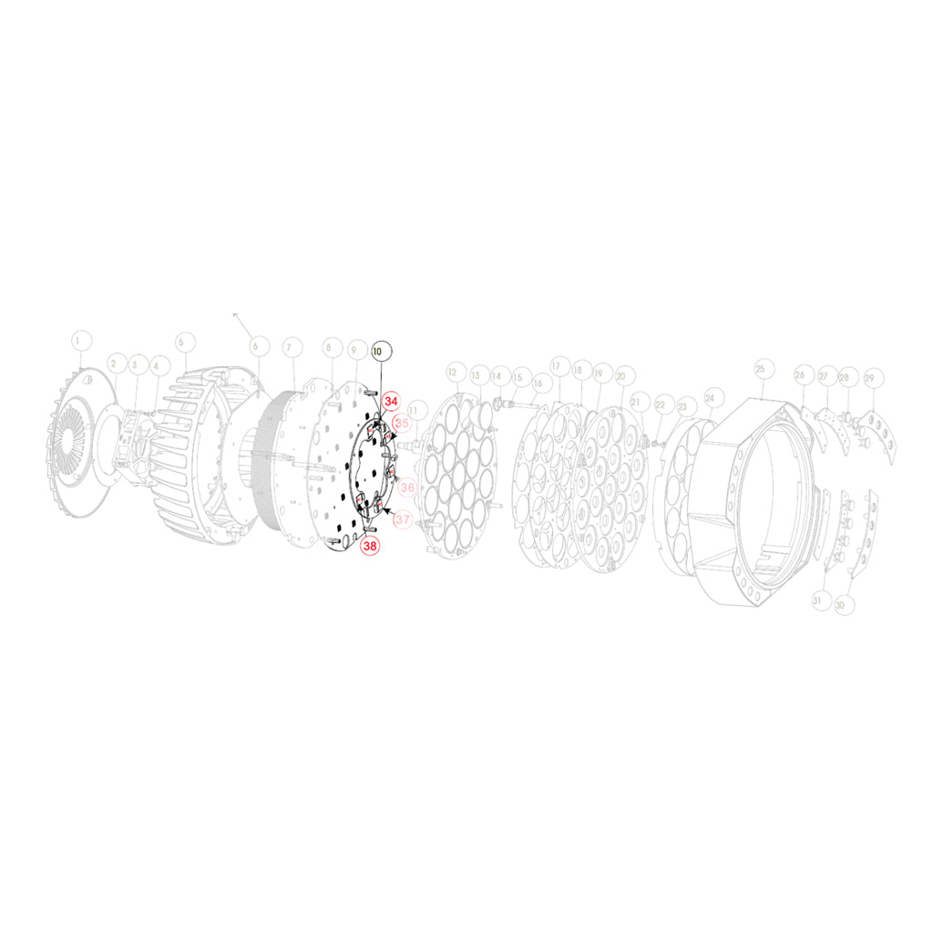 LED Driver Board BLK CONN