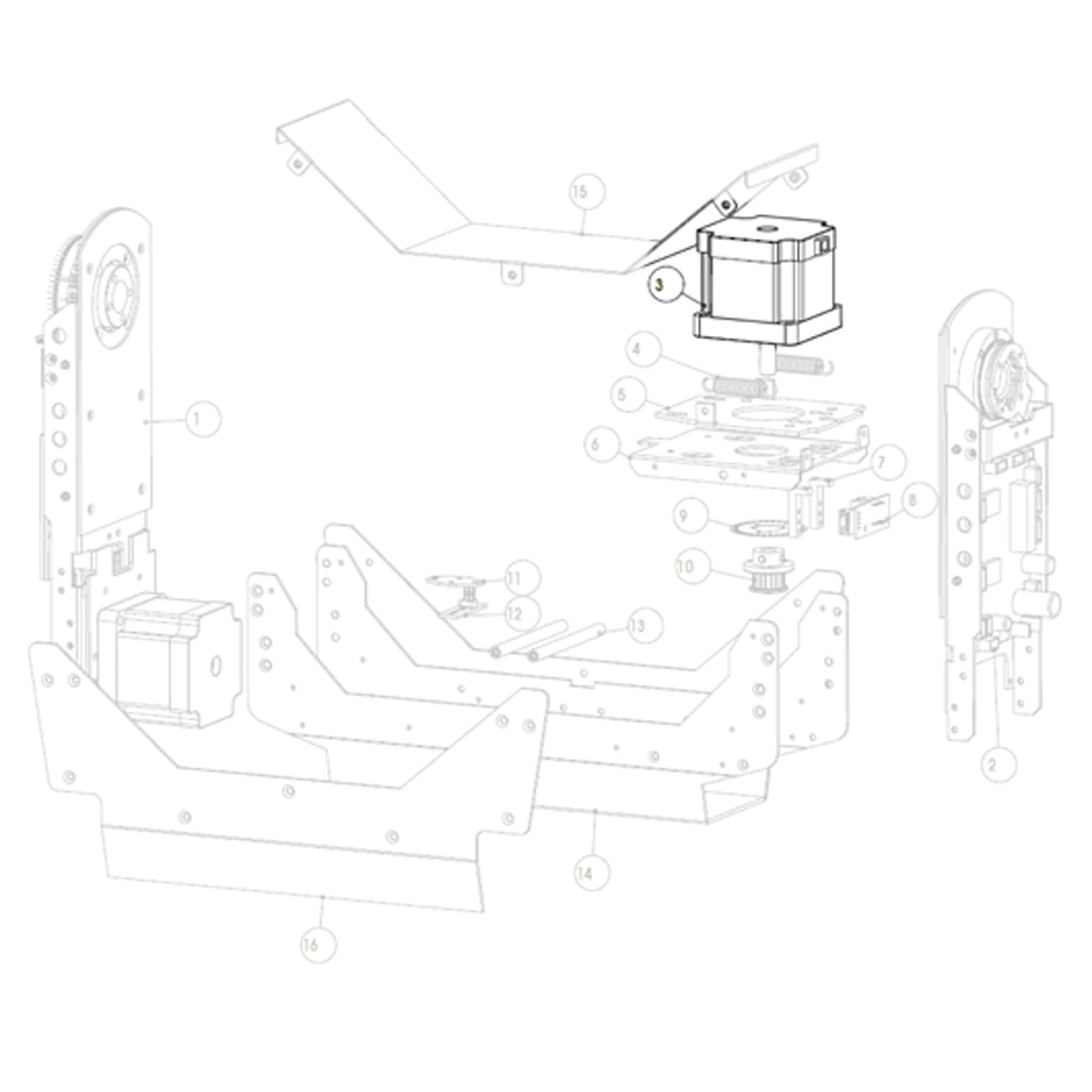 Motor Pan 17cm Lead Solawash 19