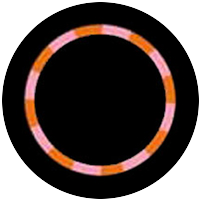 Pink/Red Color Swirl