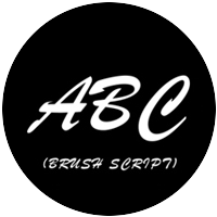 Brush Script Capitals
