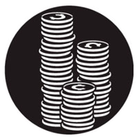 Stacked Coins