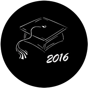 Graduation cap w/year