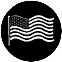 Waving US Flag