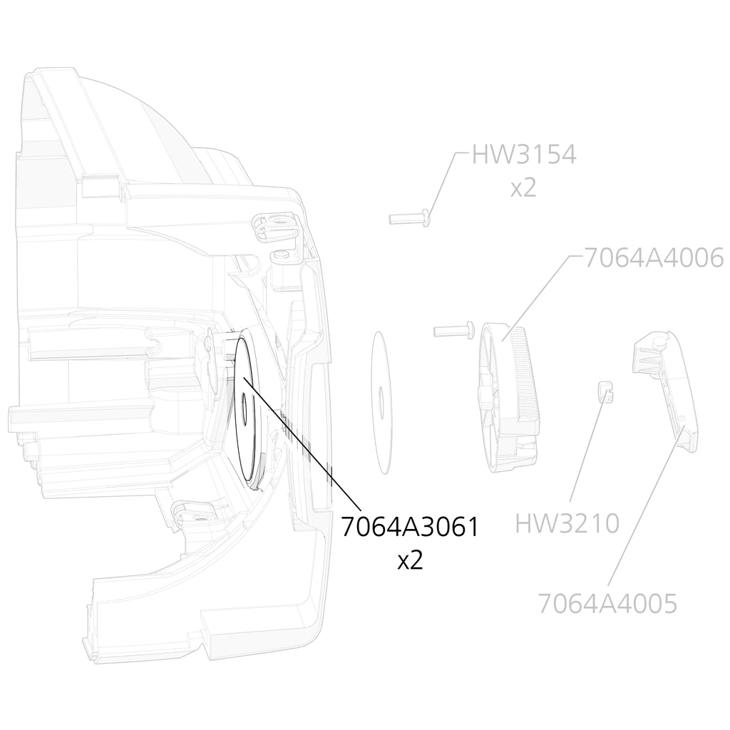 Focus Knob Shim