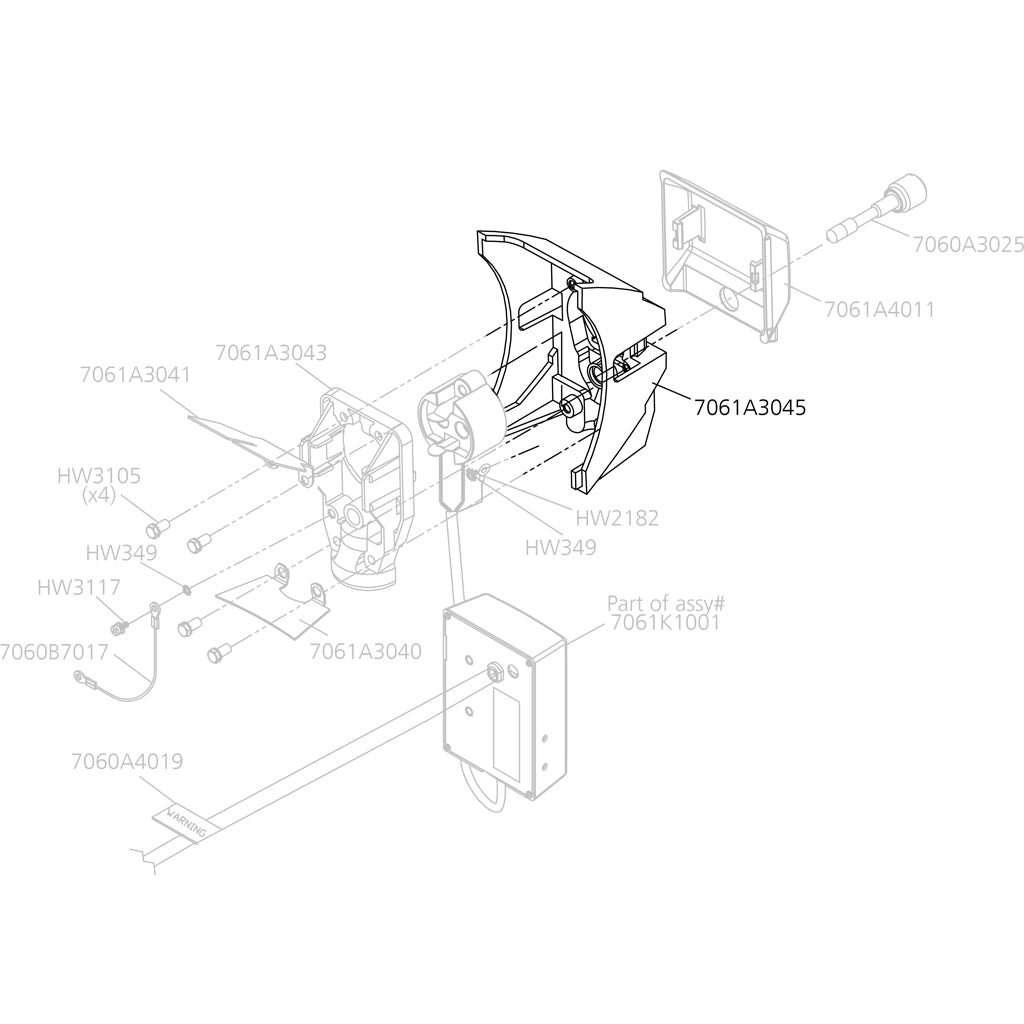 HID, PAR Burner Casting