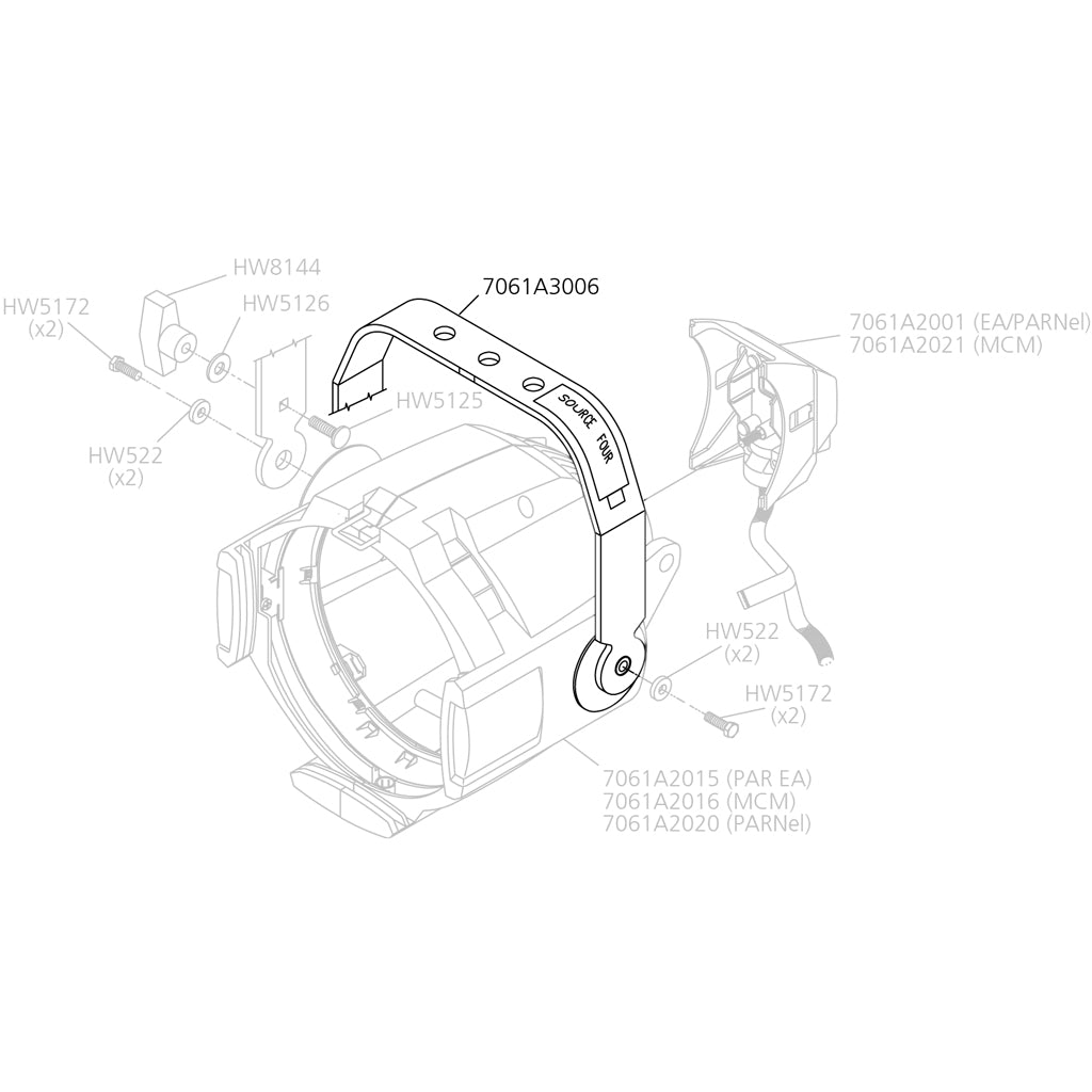 Bracket, Yoke
