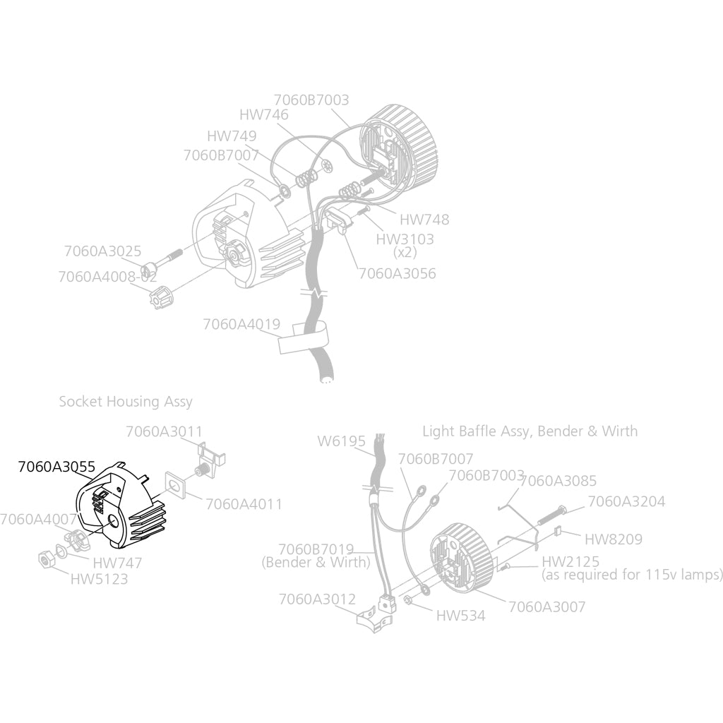 Housing, Socket, Casting