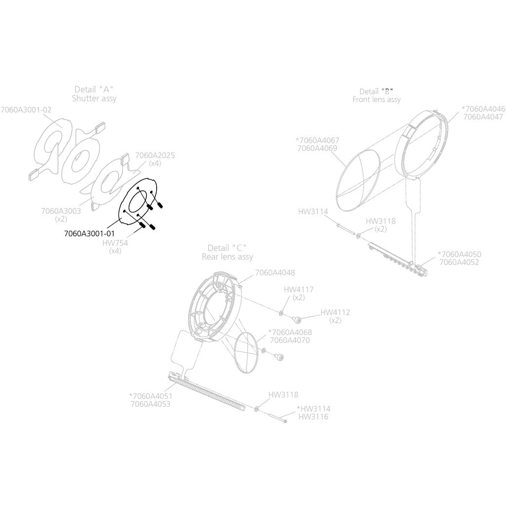 Plate, Divider With Dimples (Bottom)
