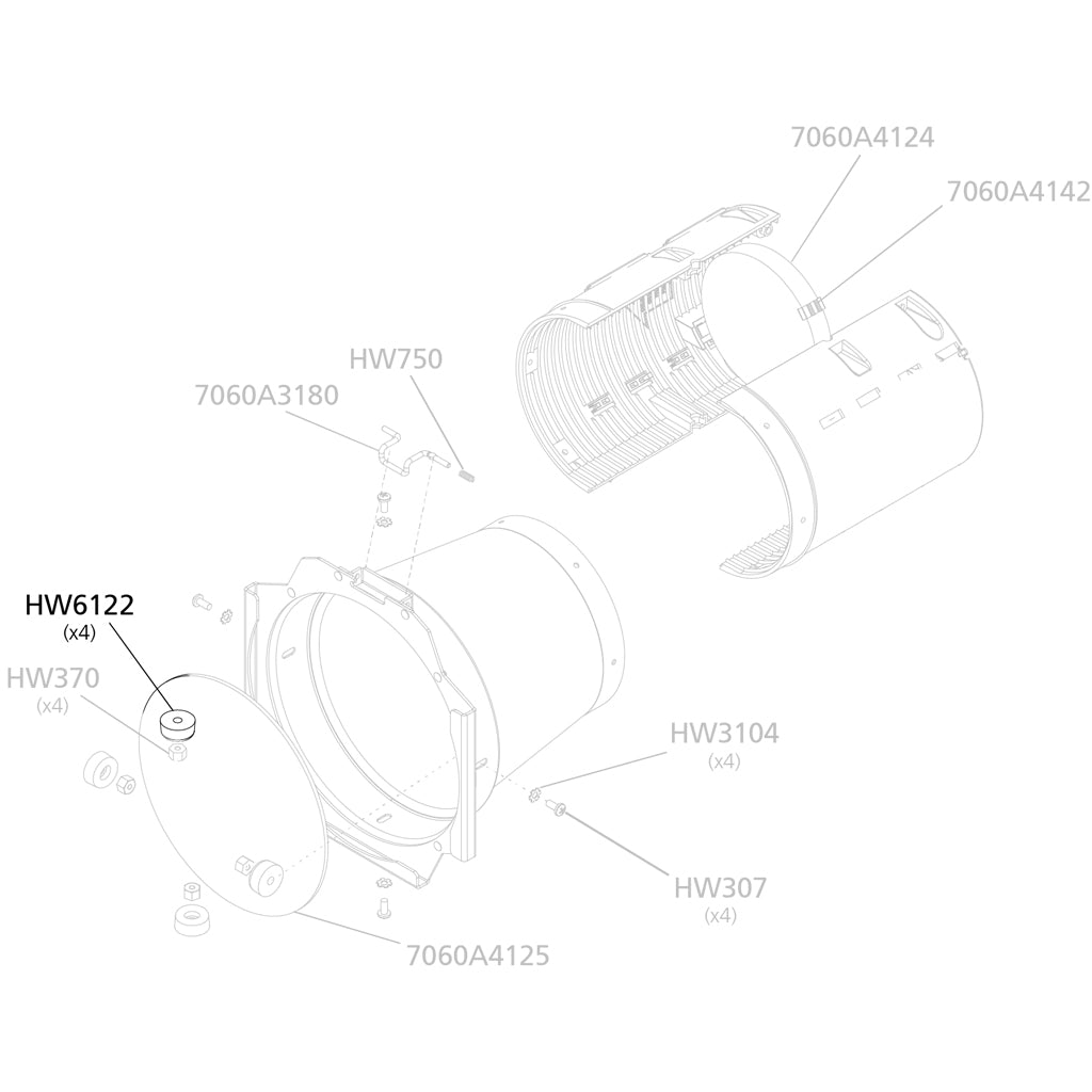 Conventional Luminaire Parts